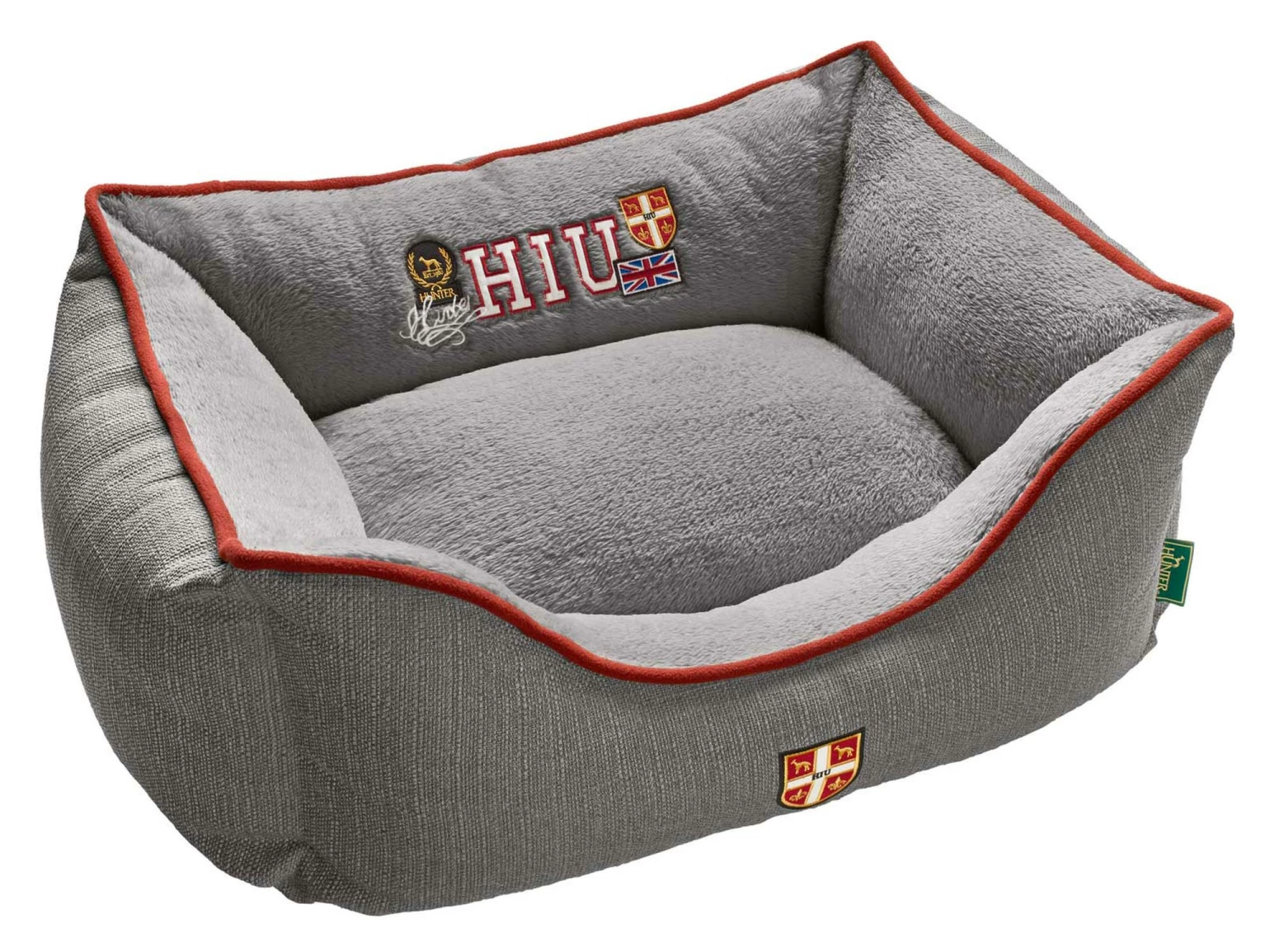 Hunter Hundesofa University Grau 3 Hunter Hundesofa University Grau