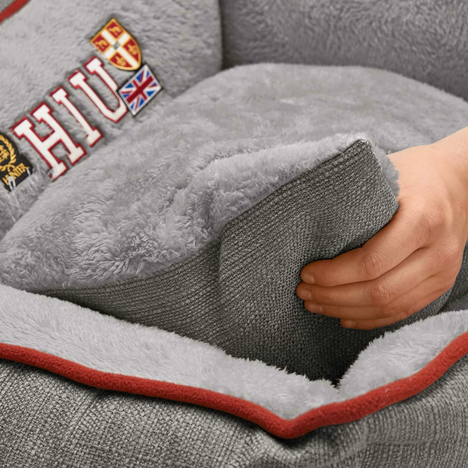 Hunter Hundesofa University Grau 4 Hunter Hundesofa University Grau – Bild 2